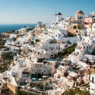santorini greece buildings houses