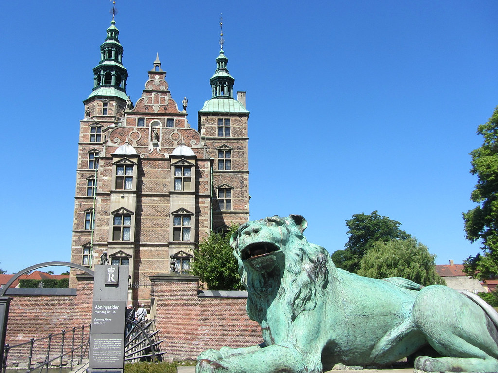 entrance rosenborg castle copenhagen denmark