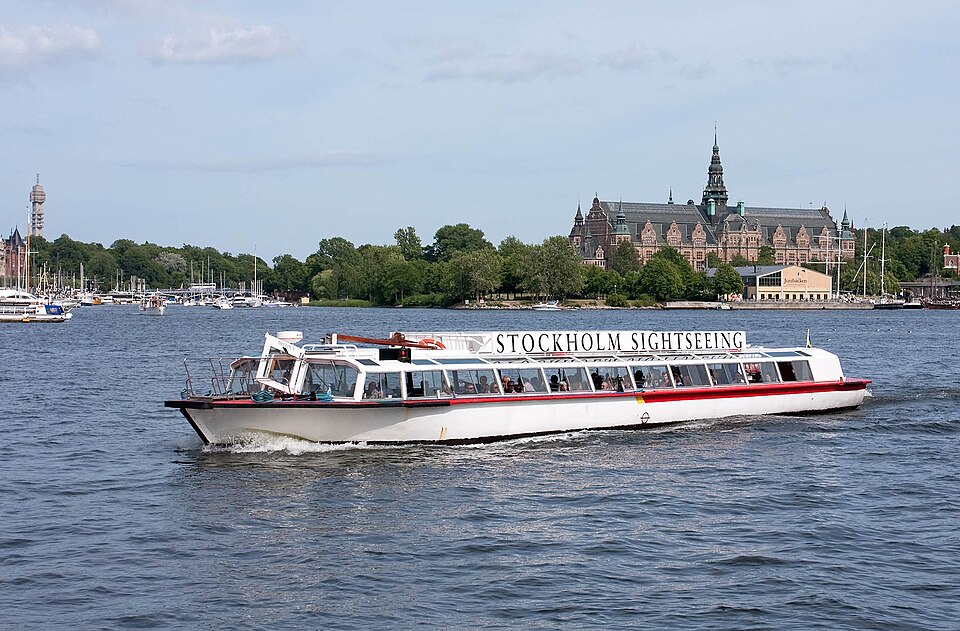 sightseeing boat stockholm sweden panoramio