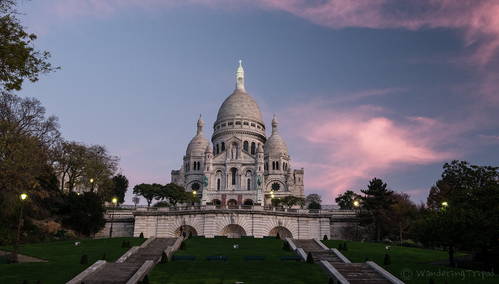 sunrise sacre coeur paris